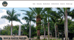 Desktop Screenshot of bocaratonsailing.com
